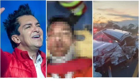 VEJA VÍDEO: Regis Danese sofre acidente de carro e publica vídeo pedindo oração