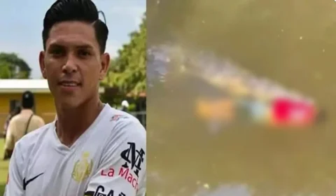 Imagens fortes: jogador de futebol é devorado por crocodilo