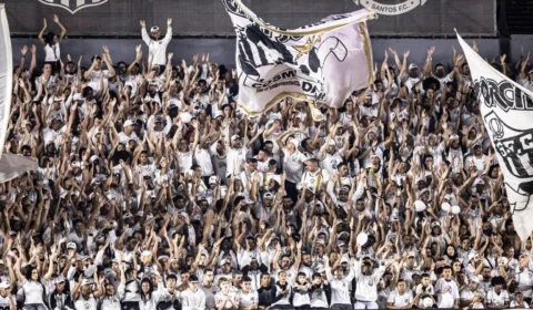 Com torcida, Santos vence Grêmio de virada e respira no Brasileirão