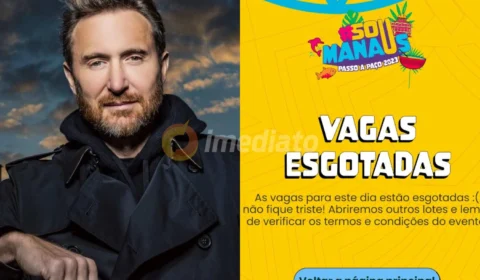 Pulseiras para os shows do #SouManaus esgotam em menos de 24h