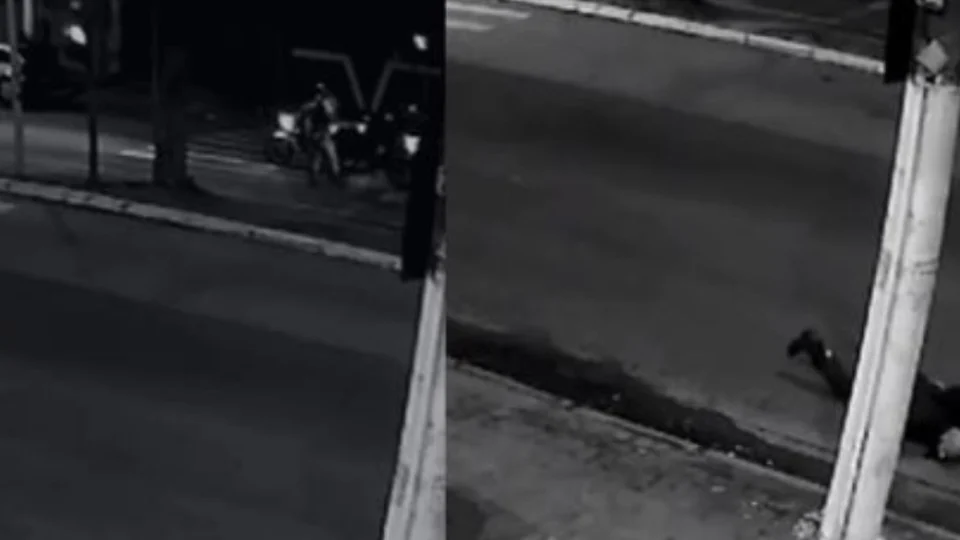 VEJA VÍDEO: engenheiro entrega moto durante assalto, mas termina morto a tiros