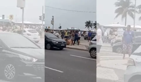 VEJA VÍDEO: torcidas de Fluminense e Argentinos Jrs brigam antes de jogo