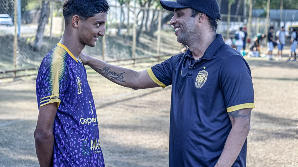 Ibson Júnior, sub-16 do Amazonas FC, tem pai como exemplo na sua carreira em ascensão  