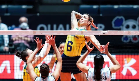 Brasil vence Argentina na estreia do pré-olímpico de vôlei feminino