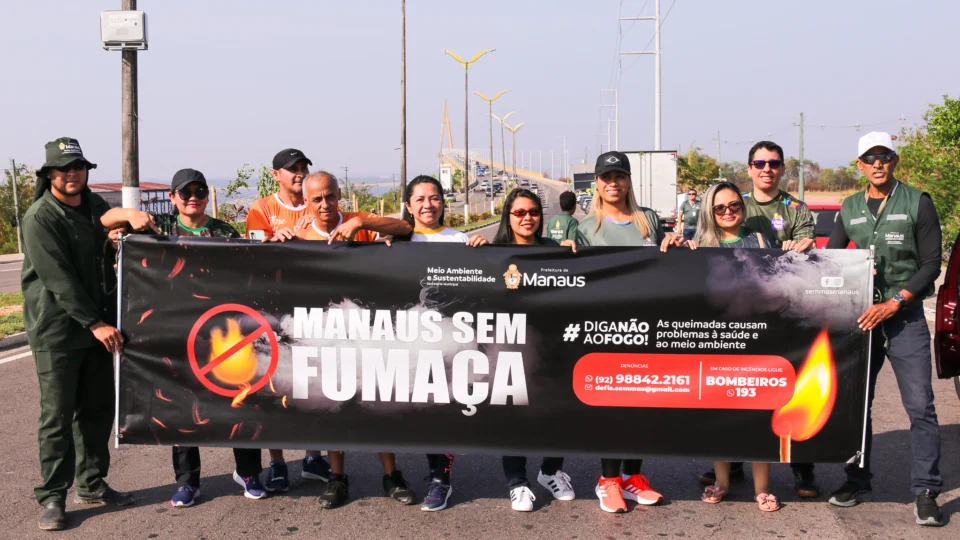 Prefeitura realiza campanha de conscientização sobre queimadas urbanas