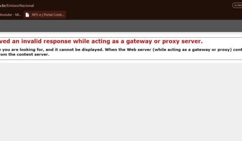 Site do Governo para MEIs emitirem Nota Fiscal fica fora do ar