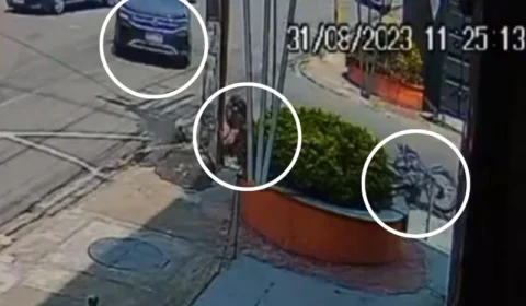 Vídeo mostra momento do acidente que vitimou personal trainer em Manaus