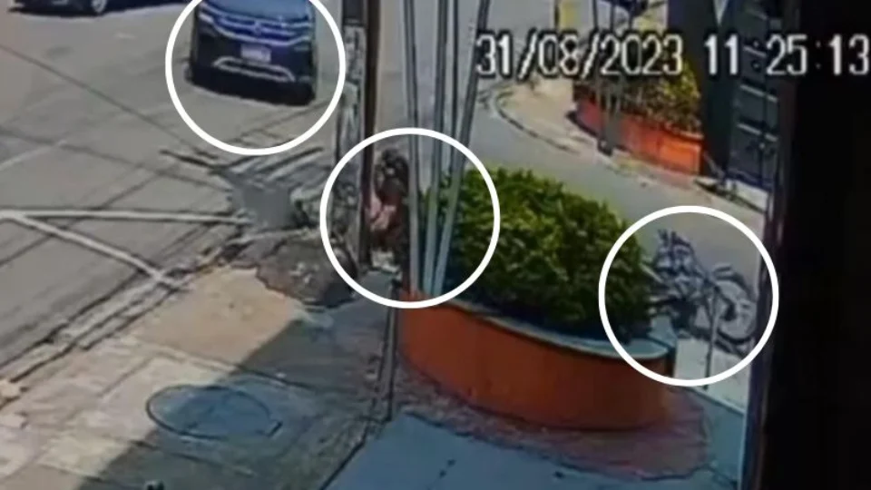 Vídeo mostra momento do acidente que vitimou personal trainer em Manaus