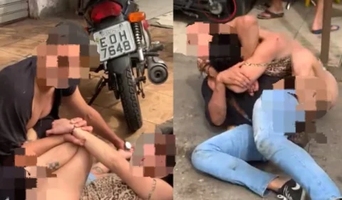 VEJA VÍDEO: homem não paga programa e travesti cobra valor ‘no braço’