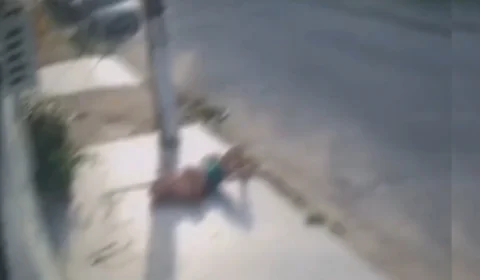 IMAGENS FORTES :Veja o momento em que militar aposentado é morto e um dos criminosos ainda dançam enquanto aposentado agonia