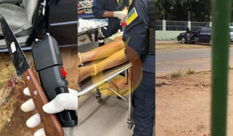 Ex-marido tenta matar mulher com choques elétricos e facadas dentro de carro em Boa Vista-RR 