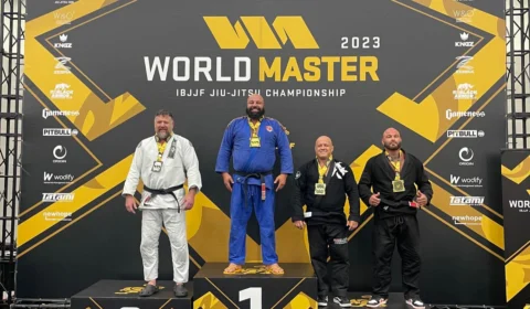 Amazonense Luís Neto é bronze no Mundial de Jiu-Jítsu Máster nos Estados Unidos