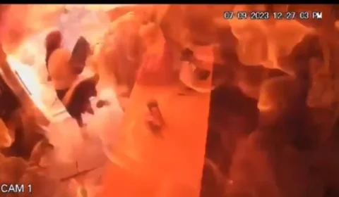 Explosão de botijão de gás no México: Veja vídeo