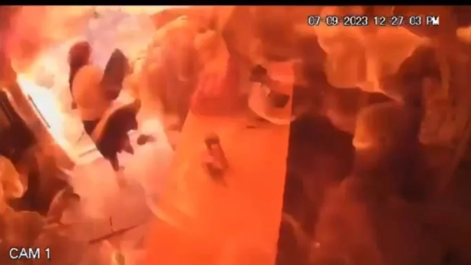 Explosão de botijão de gás no México: Veja vídeo