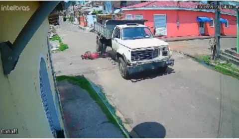 Adolescente de 15 anos sobrevive após colisão com caminhão em Manacapuru; Veja vídeo