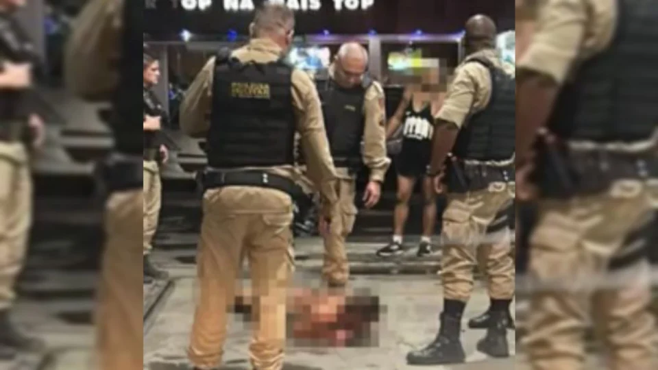 Homem nu faz quebra-quebra em academia e escritório de Juiz de Fora; Veja vídeo