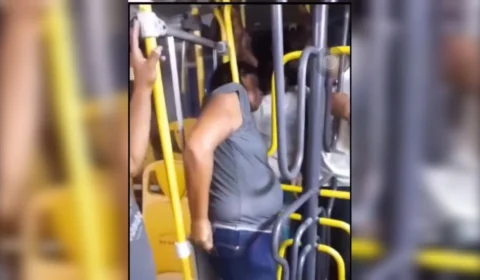 Mulher fica com a cabeça presa na catraca de um ônibus em Pernambuco; Veja vídeo