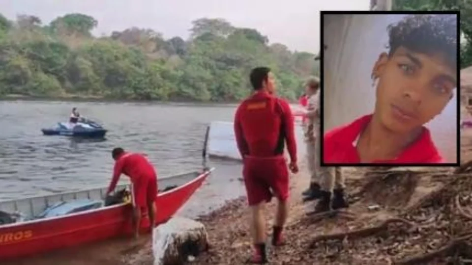 Adolescente morre afogado ao tentar atravessar rio; amigo de 15 anos está desaparecido