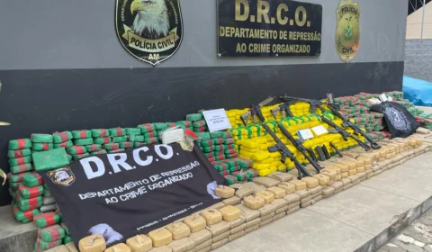Em menos de 30 dias, PC-AM apreende cerca de 3 toneladas de drogas resultado de grandes operações policiais