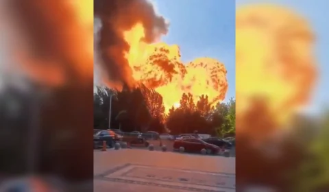 Forte explosão foi registrada na China; Veja vídeo