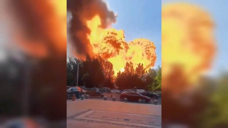 Forte explosão foi registrada na China; Veja vídeo
