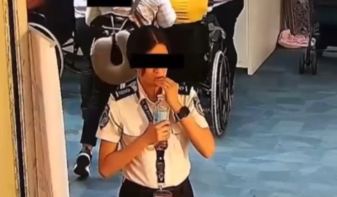 Segurança é flagrada engolindo R$ 1,5 mil de passageiro em aeroporto, nas Filipinas; Veja vídeo