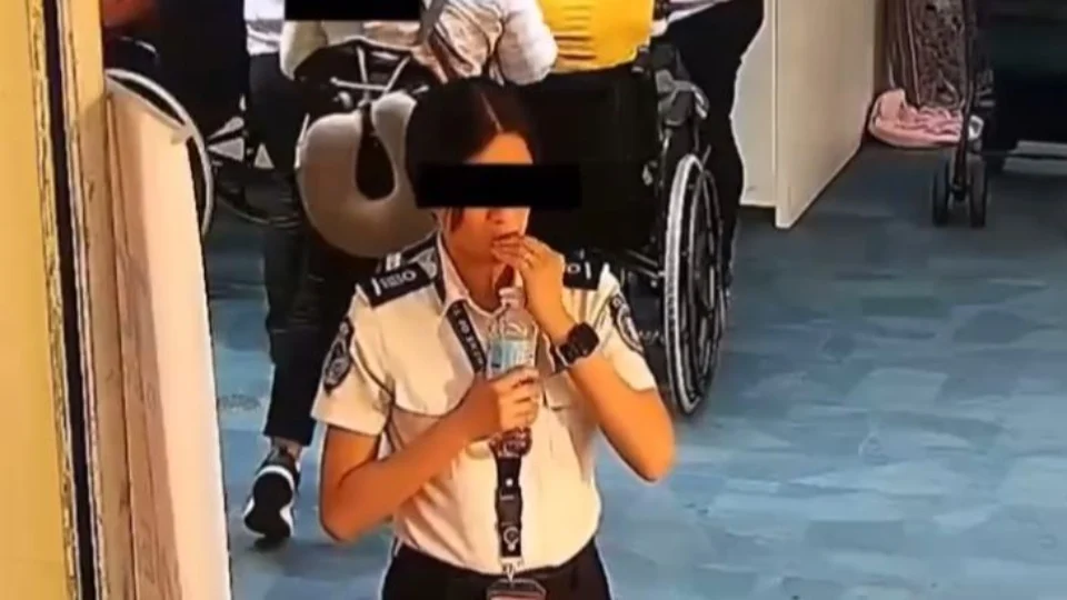 Segurança é flagrada engolindo R$ 1,5 mil de passageiro em aeroporto, nas Filipinas; Veja vídeo