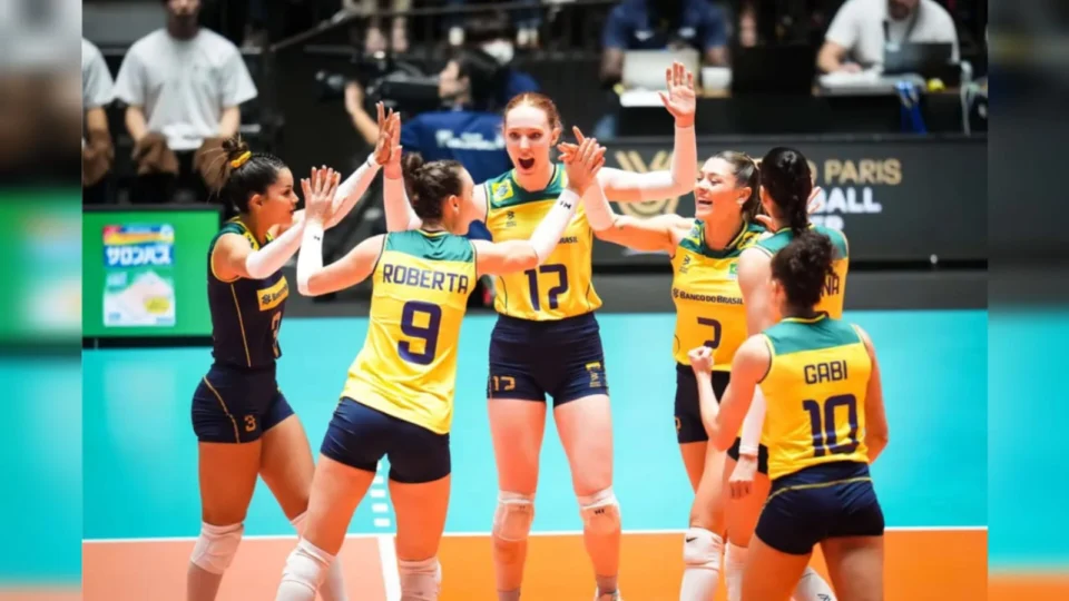 Brasil vence o Japão no tie-break e garante vaga nas Olimpíadas de 2024 no vôlei feminino