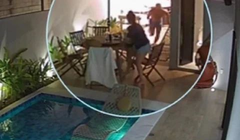 Churrasqueira a gás explode ao lado de família no Piauí; Veja vídeo