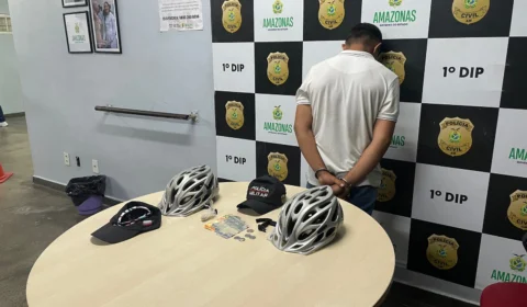 Traficante de Oxi tenta fugir da Ciclopatrulha mas é capturado na ‘Boca da Onça’