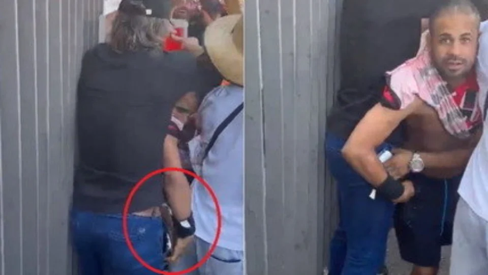 VEJA VÍDEO: Lugano tem celular furtado durante festa com a torcida do São Paulo