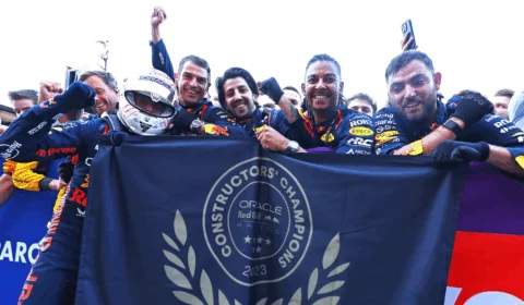‘Estou muito orgulhoso de todos’ – Verstappen muito feliz com vitória em Suzuka sela título de construtores de construtores para a Red Bull 