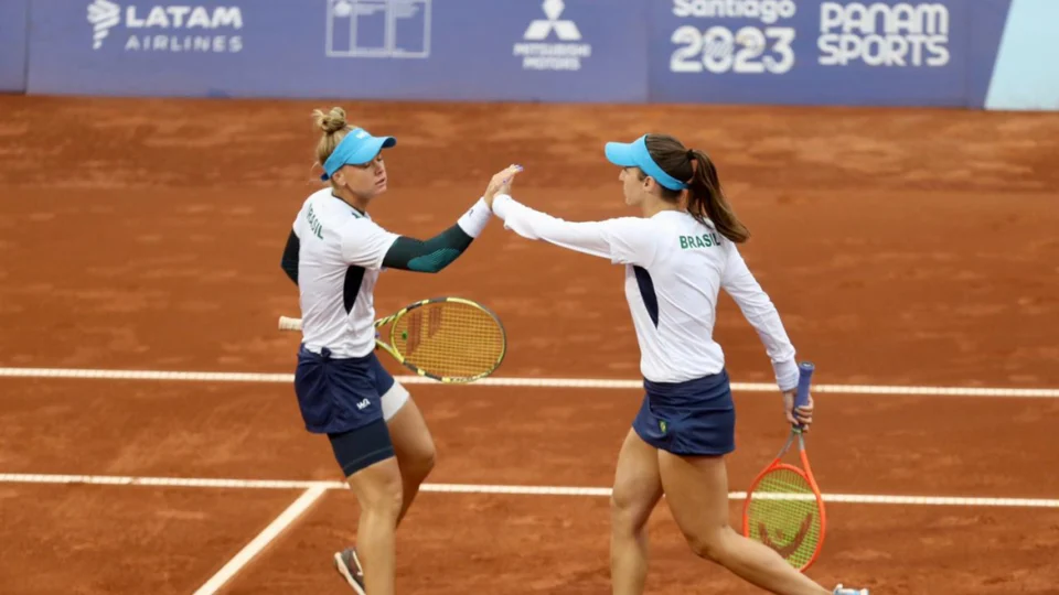 Brasil garante ouros no tênis e na canoagem slalom do Pan de Santiago