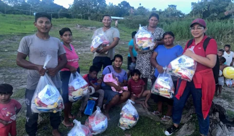 Governo do Amazonas distribuiu kits do “Merenda em Casa” para mais de 3 mil alunos no interior 