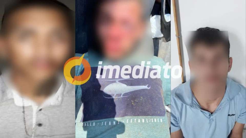 Durante fuga, carro roubado capota, um e pego e dois fogem