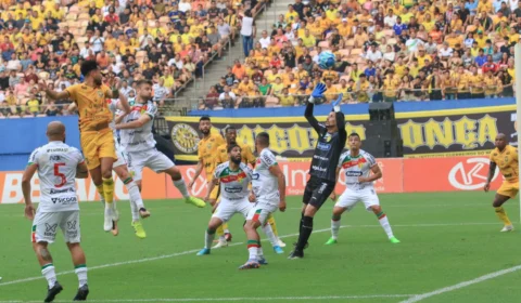 Na Arena da Amazônia, Amazonas FC empata com Brusque no primeiro jogo da final da Série C