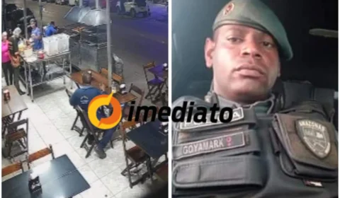 Vídeo mostra momento em que cabo da PM é baleado na cabeça no bairro Educandos