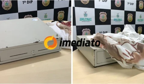 VÍDEOS: Dupla de assaltantes é presa após invadir instituto de beleza no Vieiralves