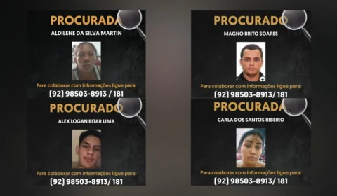 PC-AM reforça divulgação das fotos de infratores procurados por crimes cometidos em Manaus