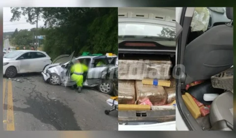 Motorista é detido com 202 quilos de maconha em Joinville, Santa Catarina