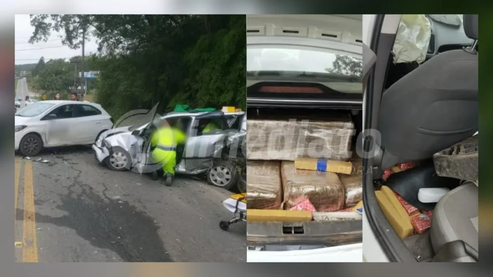Motorista é detido com 202 quilos de maconha em Joinville, Santa Catarina