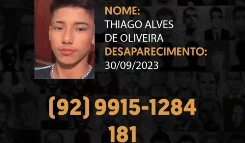 PC-AM divulga imagem de adolescente que desapareceu no bairro Novo Aleixo