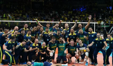 Brasil vence Ucrânia em luta por vaga para Jogos de Paris