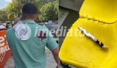 Motorista de ônibus é esfaqueado durante assalto