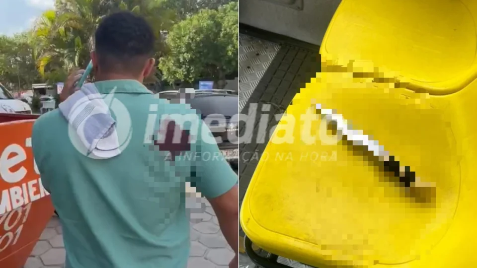 Motorista de ônibus é esfaqueado durante assalto