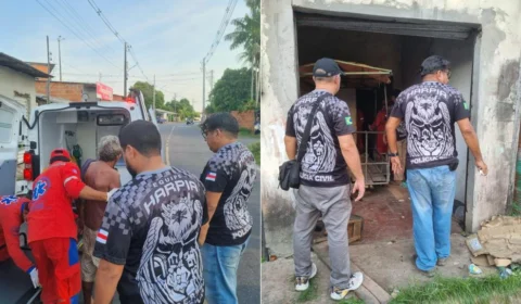 Operação virtude em Parintins resgata idoso em estado de abandono