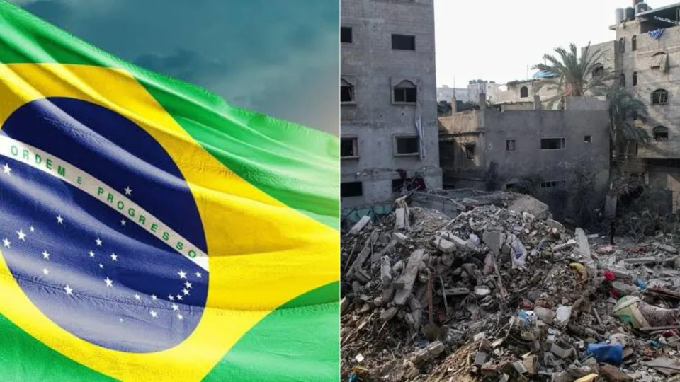 Em meio a bombas e falta d’água, brasileiros recebem recursos em Gaza