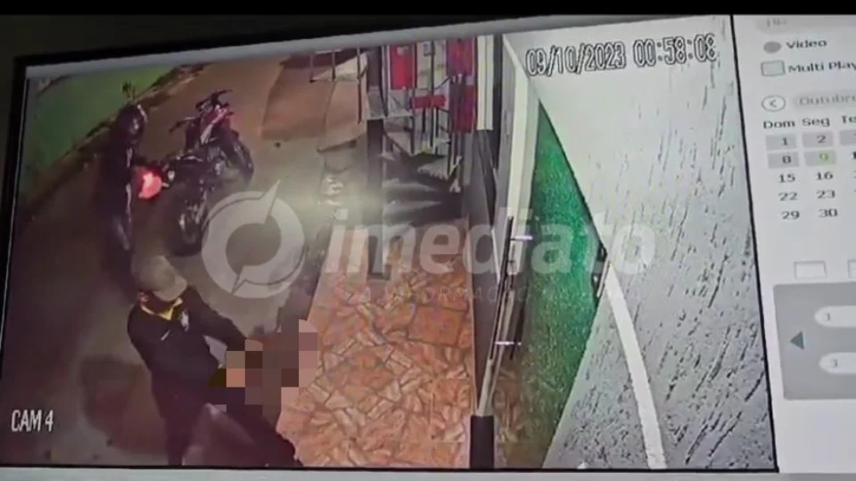 Residência de professor universitário é alvejada por atiradores no bairro São Lázaro; Veja vídeo