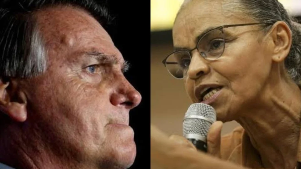 Bolsonaro chama Marina Silva de “incompetente” e culpa o governo Lula pela fumaça em Manaus
