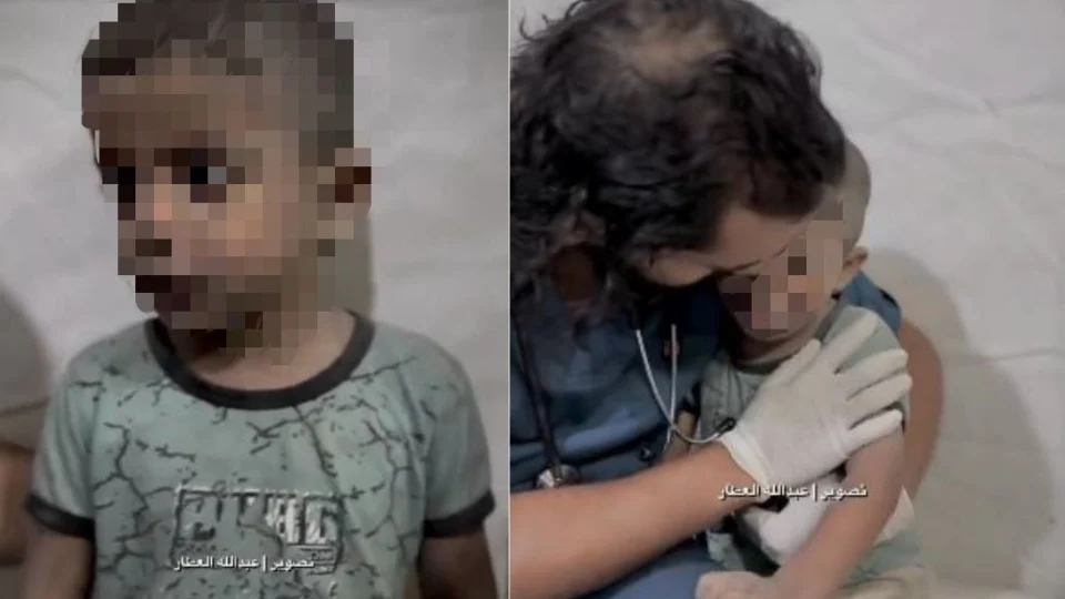 VÍDEO: Em meio ao pânico, médico conforta criança em hospital de Gaza com abraço tocante